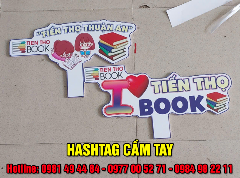 In Hashtag Cầm Tay - Giá rẻ, lấy ngay tại Bình Dương