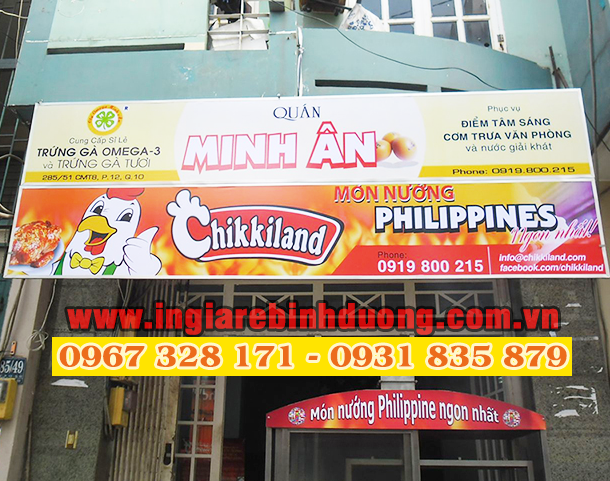Chuyên dịch vụ in bảng hiệu đẹp, giá rẻ tại Bình Dương