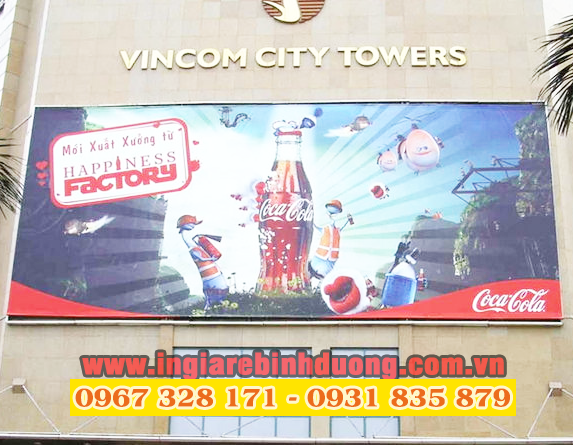 Chuyên in bảng hiệu quảng cáo với chi phí thấp tại Bình Dương