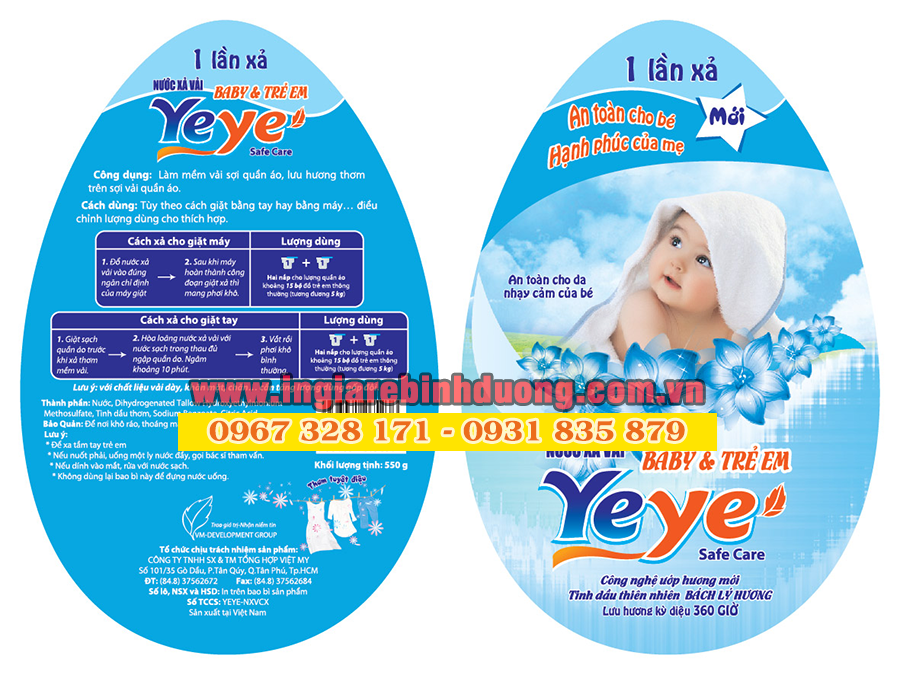 Dịch vụ in tem nhãn decal giá rẻ tại Bình Dương